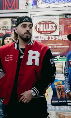 Dj Scheme wearing REVENGE jacket