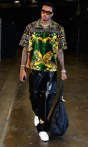 Torrey Craig wearing Louis Vuitton sneakers