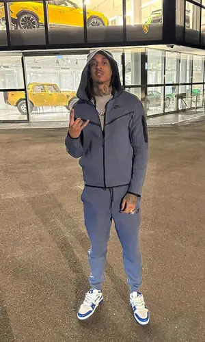 Young Adz wearing Nike hoody