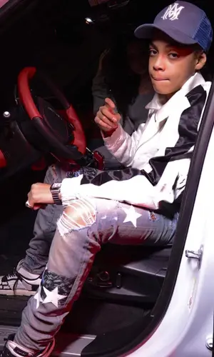 SugarHill Ddot wearing Amiri jeans