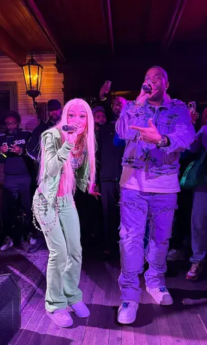 Busta Rhymes’ Outfit in Louis Vuitton Jeans (2023)