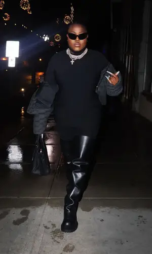 Saucy Santana’s Outfit in Hermes Bag & Balenciaga Eyewear (2023)