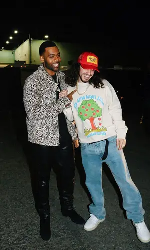 Russ wearing Gallery Dept. cap