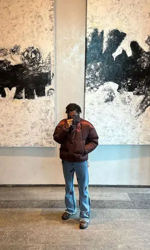 Jules Kounde’s Outfit in Dior Jacket & Unseen Being Jeans (2023)
