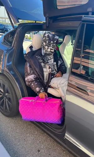 Jaden Smith wearing Louis Vuitton bag