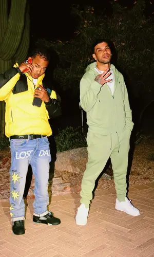 Ozuna’s Outfit in Supreme Jacket, Jordan Sneakers & The North Face (2023)