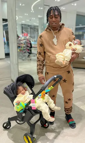 Fredo Bang wearing Amiri hoody