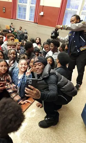 Lil Uzi Vert wearing Rick Owens pants
