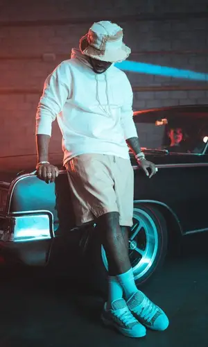 Fabolous wearing Loewe hoody