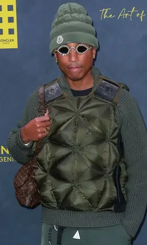 Pharrell Williams wearing Tiffany&Co eyewear