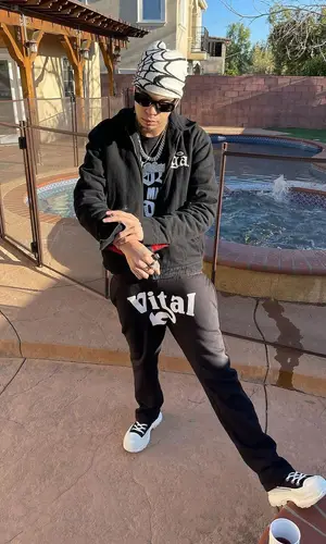 D Savage wearing Guardian Angel jacket