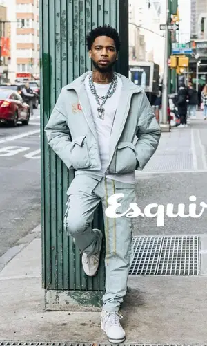 Key Glock wearing Rhude pants