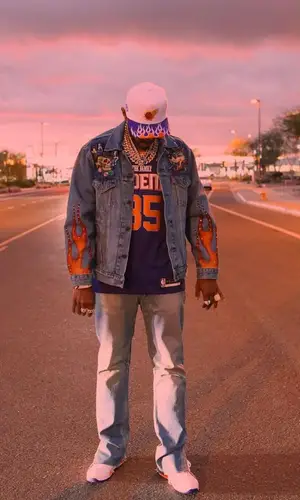 Fabolous wearing Nike jersey