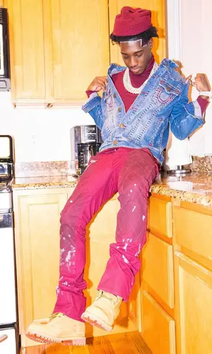 2Rare wearing True Religion jacket