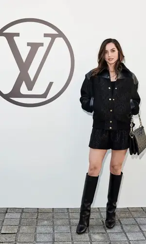 Ana de Armas wearing Louis Vuitton boots