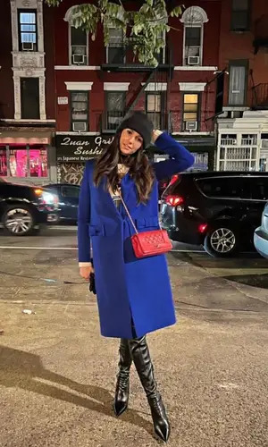 Nina Dobrev wearing Steve Madden boots