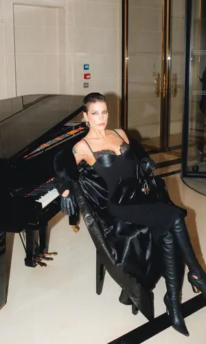 Halsey wearing Givenchy jewelry