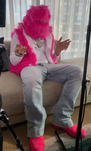 Money Man’s Outfit in Amiri Jeans, Timberland Boots & Jimmy Choo (2023)