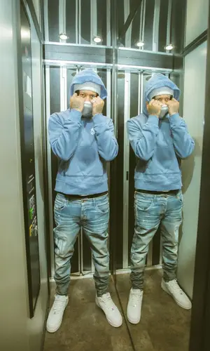 Digga D’s Outfit in Amiri Hoodie, Nike Sneakers & Raf Simons (2023)