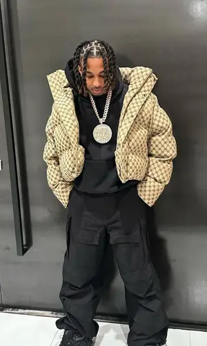DDG wearing Balenciaga hoody