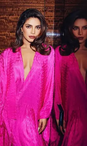 Priyanka Chopra wearing Valentino Garavani bag