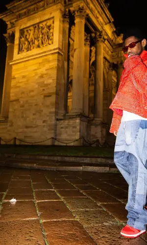 Fabolous wearing Who Decides War jeans