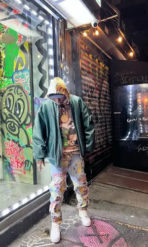 Joey Badass’ Outfit in Prada Jacket, B.B. Simon Belt & Who Decides War (2023)