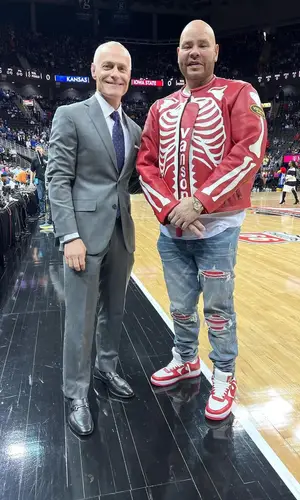 Fat Joe’s Outfit in Amiri Jeans, Louis Vuitton Sneakers & Nike (2023)