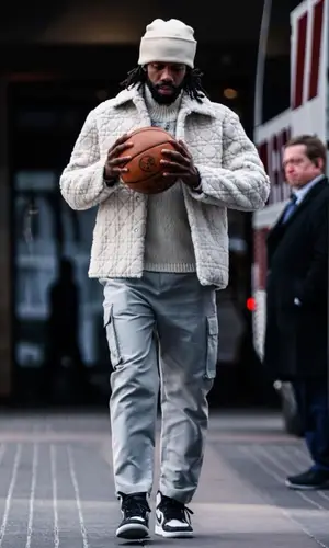 Patrick Beverley wearing Nike sneakers