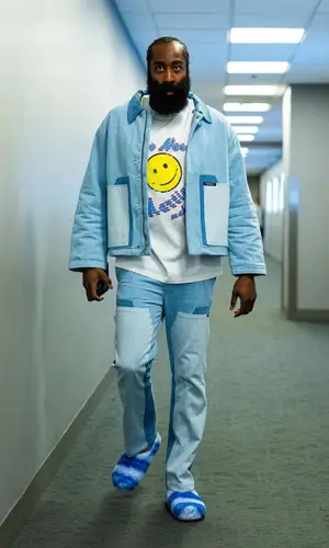 James Harden wearing Marni sandal