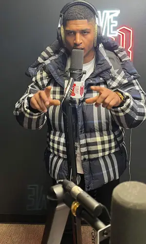 SuperstarPride wearing Burberry jacket