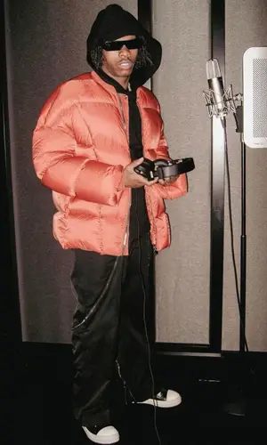 Lil Baby wearing Rick Owens eyewear