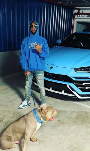 Dirtbike LB wearing Louis Vuitton eyewear