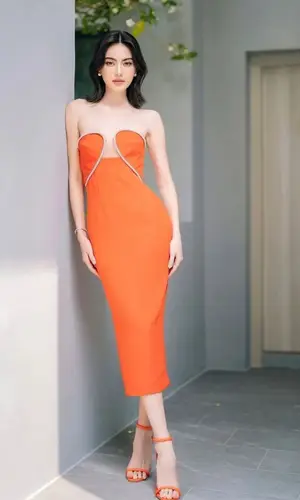 Davika Hoorne wearing Bvlgari jewelry