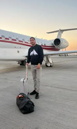Mero wearing Fear of God pants