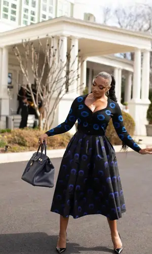 Megan Thee Stallion wearing Alexander McQueen other
