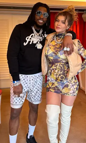 CJ So Cool wearing Amiri hoody