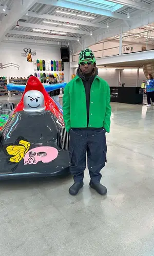 Offset wearing Mea Culpa hat