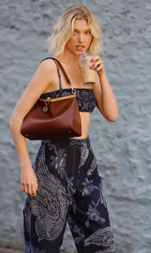 Elsa Hosk’s Outfit in Etro Top (2023)
