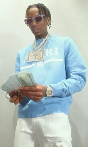 Soulja Boy wearing Retrosuperfuture eyewear