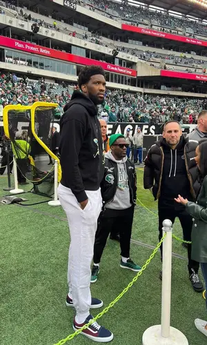 Joel Embild wearing Off-White pants