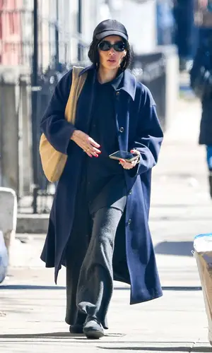 Zoe Kravitz wearing The Row jacket