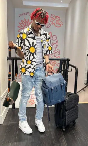 Famous Dex wearing Ksubi jeans
