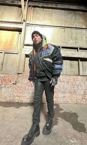 Blackbear’s Outfit in Vetements Jacket, Saint Laurent Jeans & Alpha Industries (2023)