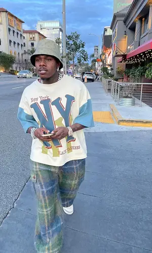 DaBaby wearing Jordan sneakers
