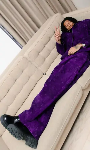 Digga D’s Outfit in Louis Vuitton Jacket (2023)