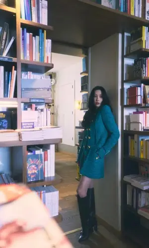 Sunmi wearing Le Silla boots