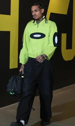 Jordan Clarkson wearing Code jacket