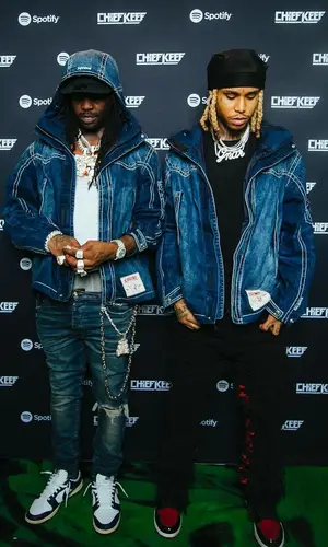 Chief Keef wearing Polo Ralph Lauren t-shirt