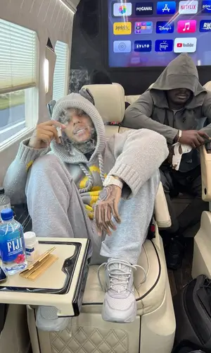 Zola wearing JW Anderson hoody